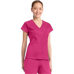 AMP Knit MC752 Scrub Top